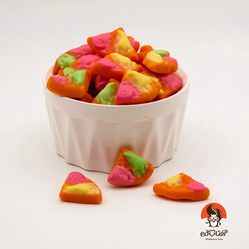 پاستیل پیتزا نارنجی