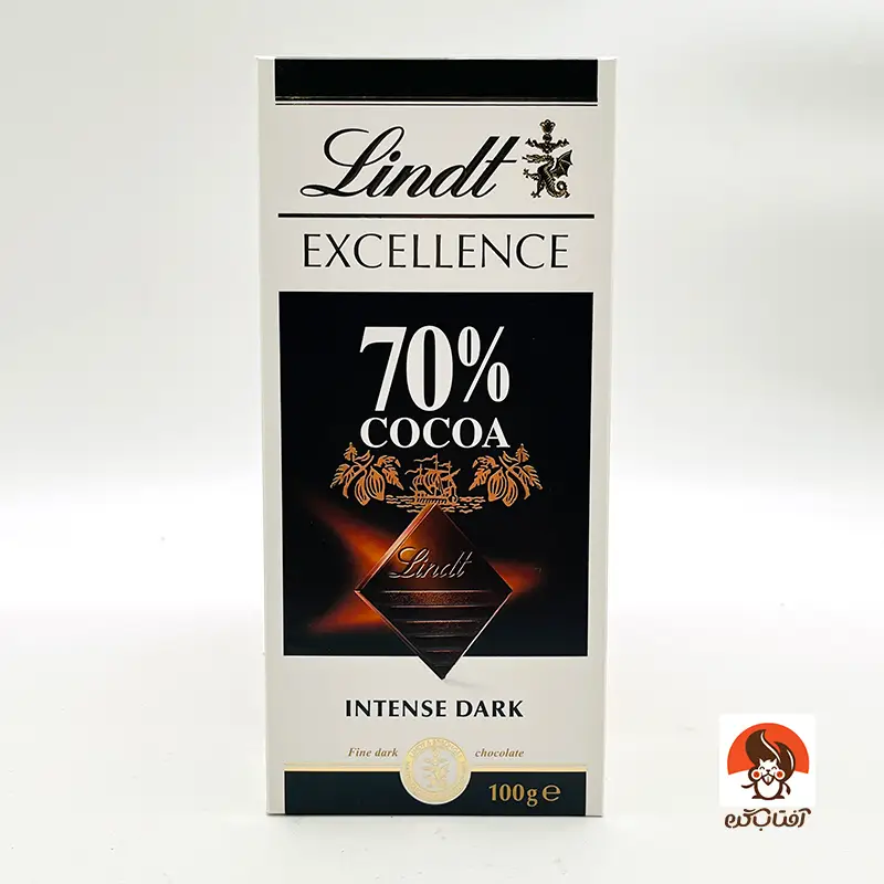 شکلات تخته ای لینت تلخ 70درصد