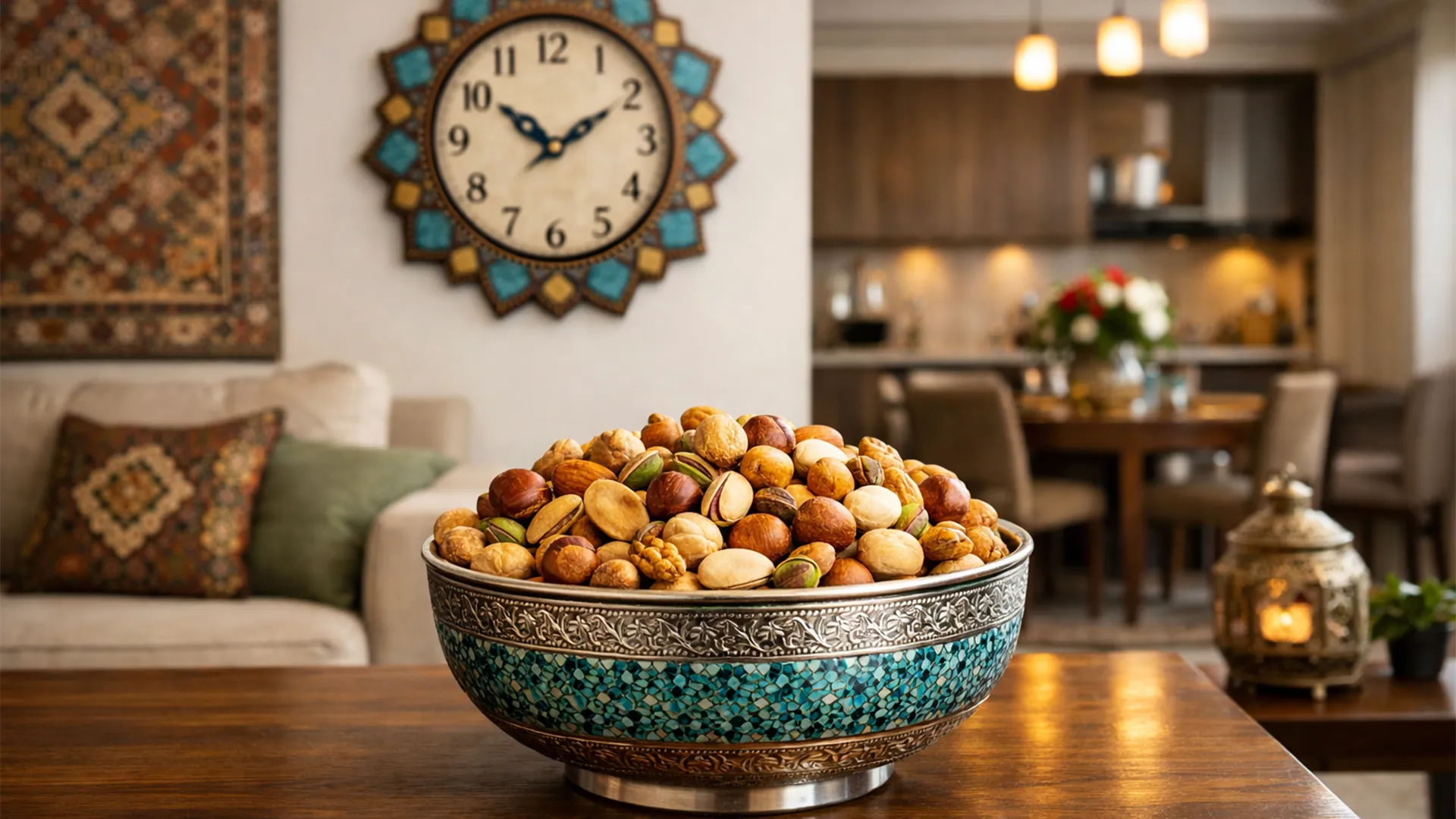 زمان خوردن آجیل