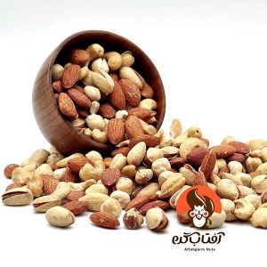 آجیل چهارمغز برشته بی نمک