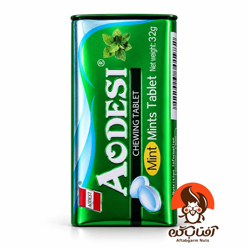قرص خوشبو کننده دهان با طعم نعنا AODESI